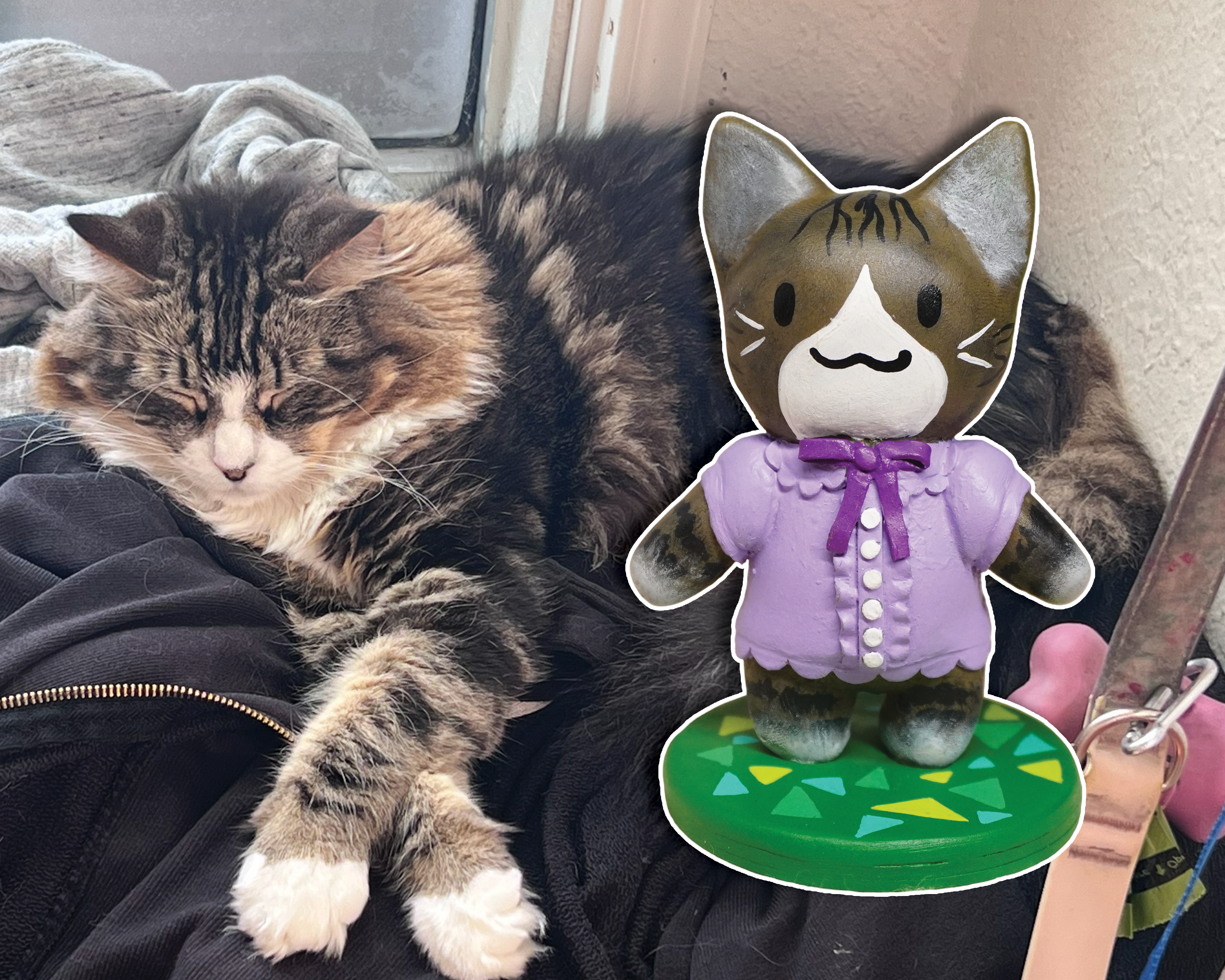 Custom Animal Crossing Figurine