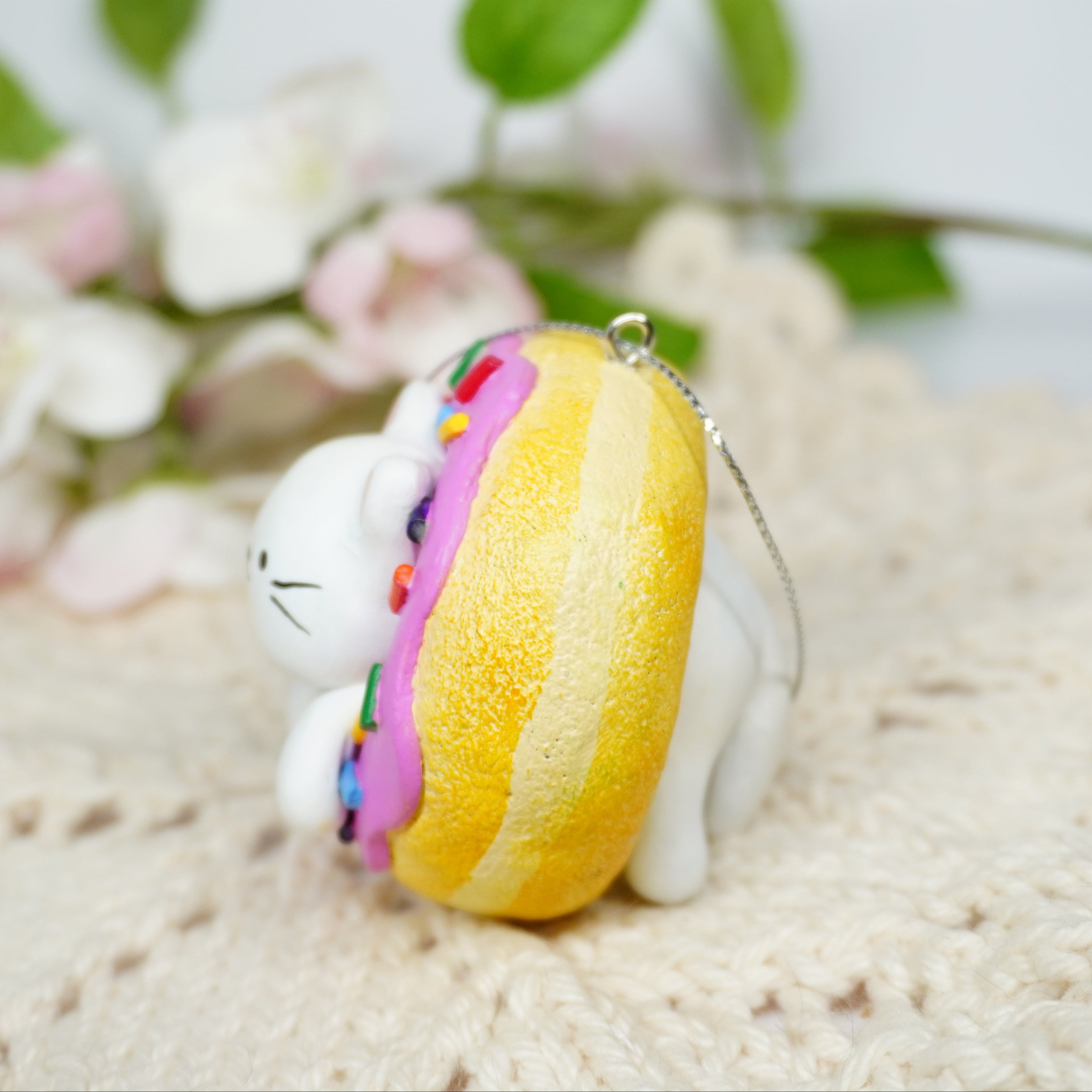 Donut Cat Ornament