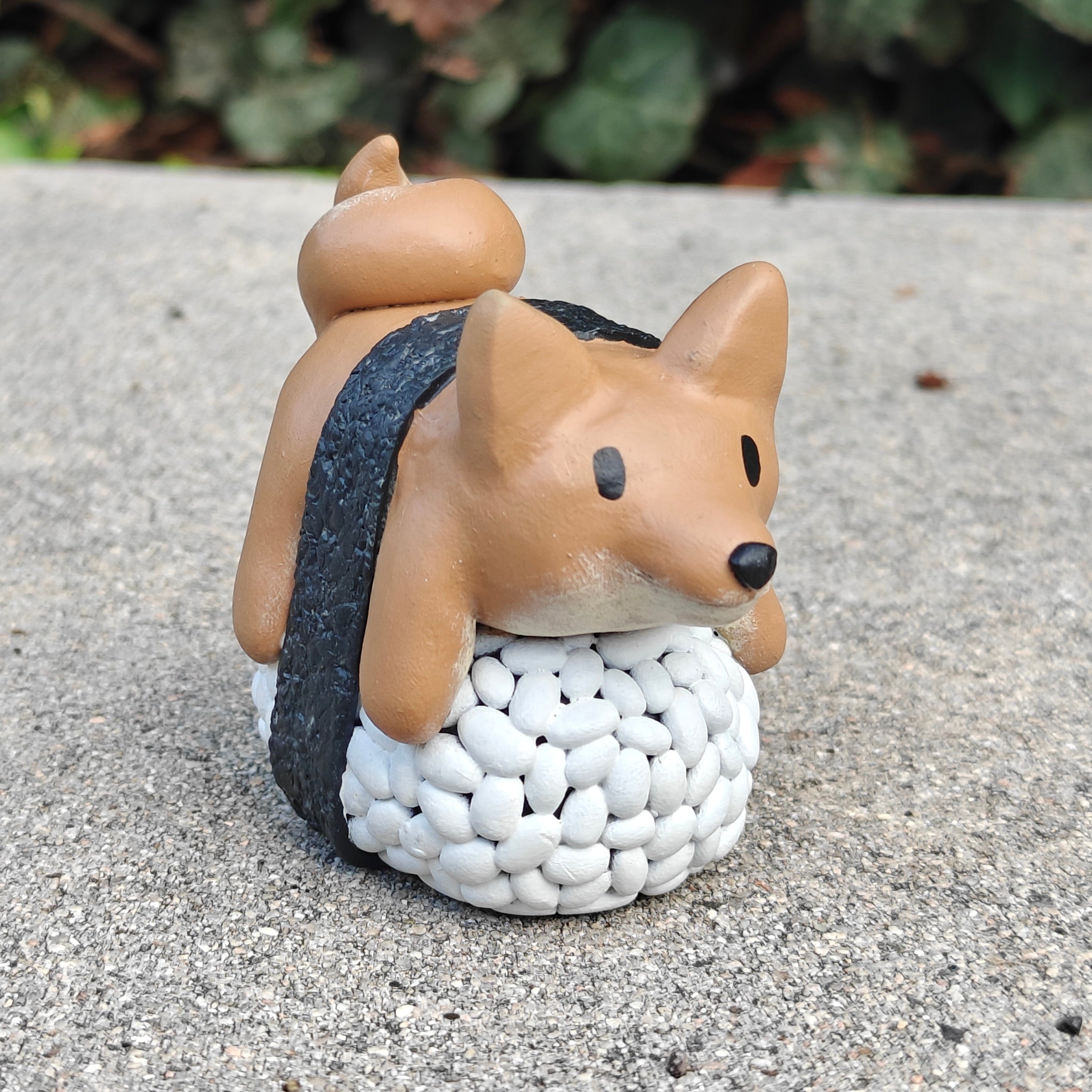 Polymer Puns Sushiba Inu