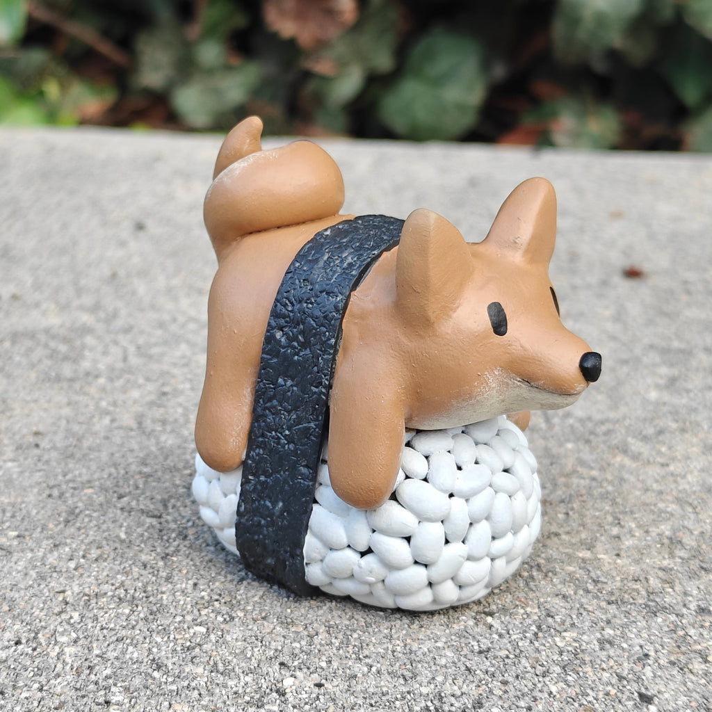 Polymer Puns Sushiba Inu