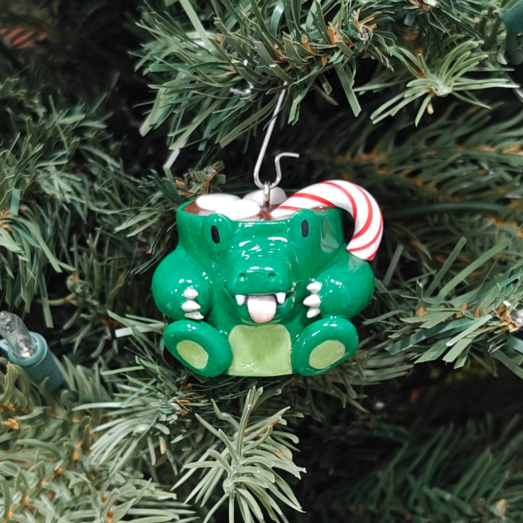 Polymer Puns Hot Croclate Ornament