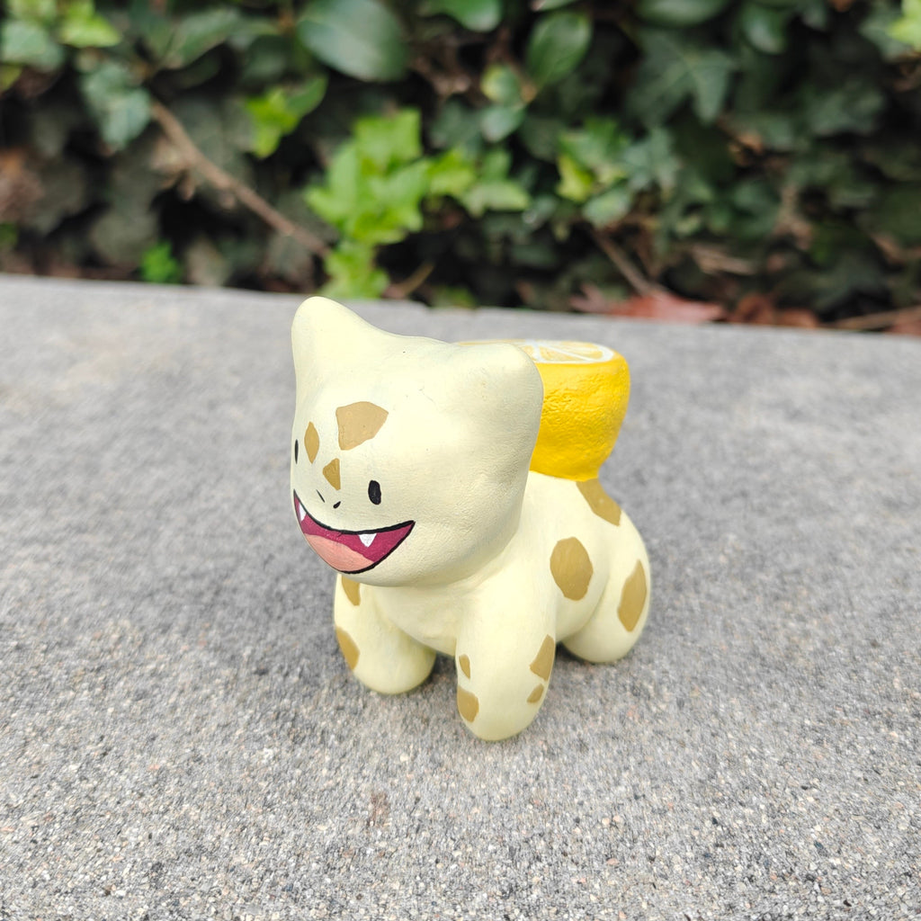 Polymer Pun Bulbasaur Figurine