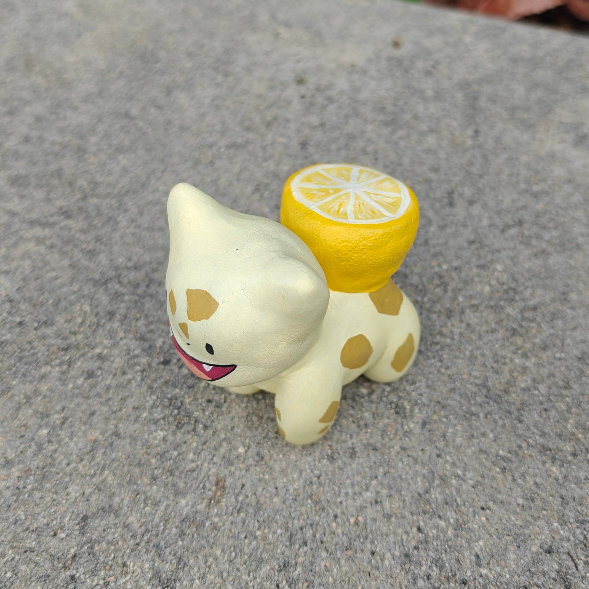 Polymer Pun Bulbasaur Figurine