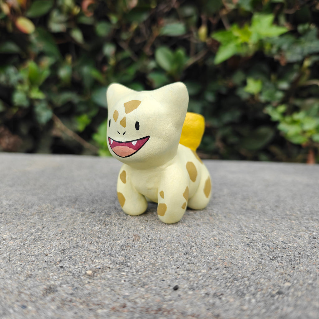 Polymer Pun Bulbasaur Figurine