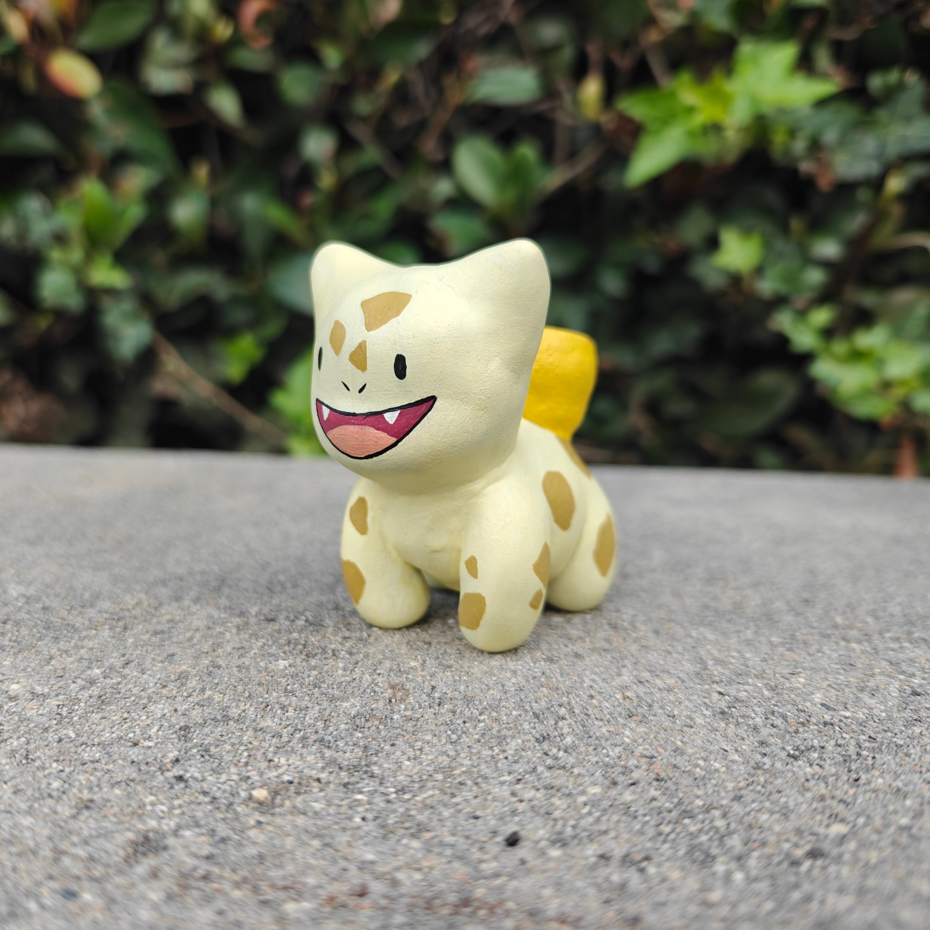 Polymer Pun Bulbasaur Figurine