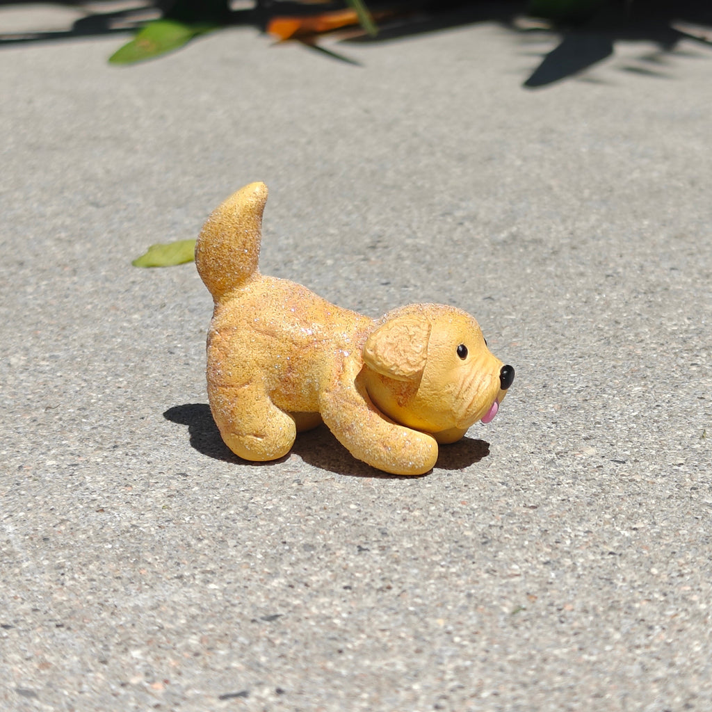 Polymer Puns Snickerdoodle Dog