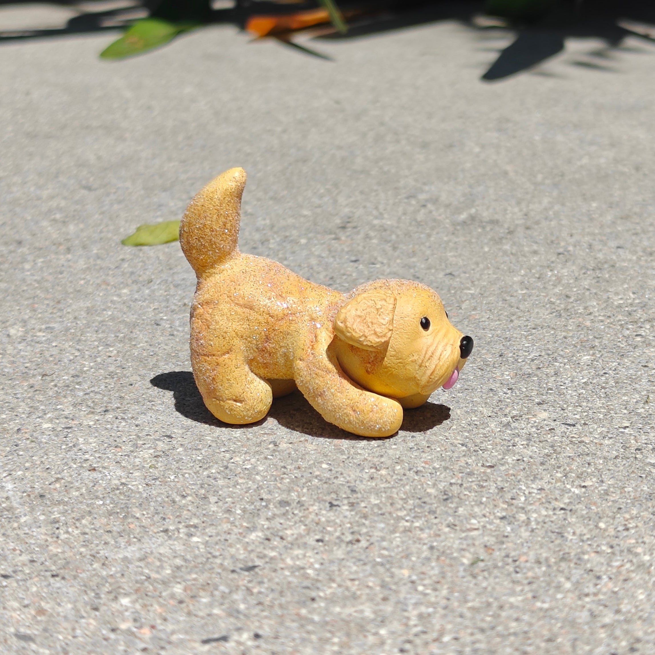 Polymer Puns Snickerdoodle Dog