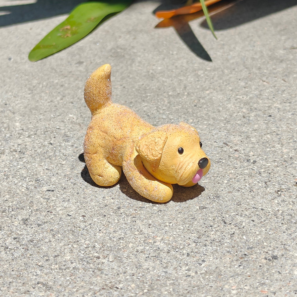 Polymer Puns Snickerdoodle Dog