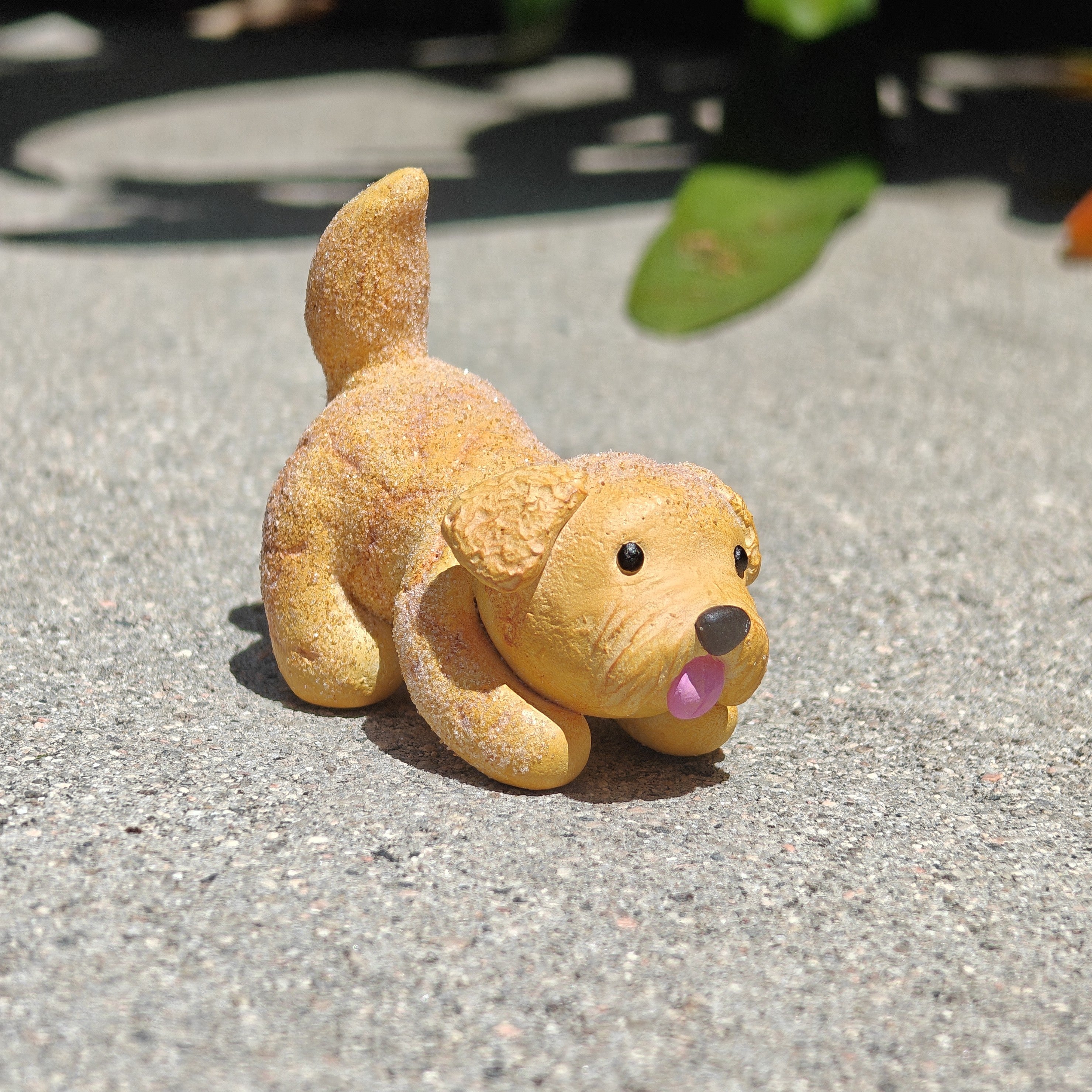 Polymer Puns Snickerdoodle Dog