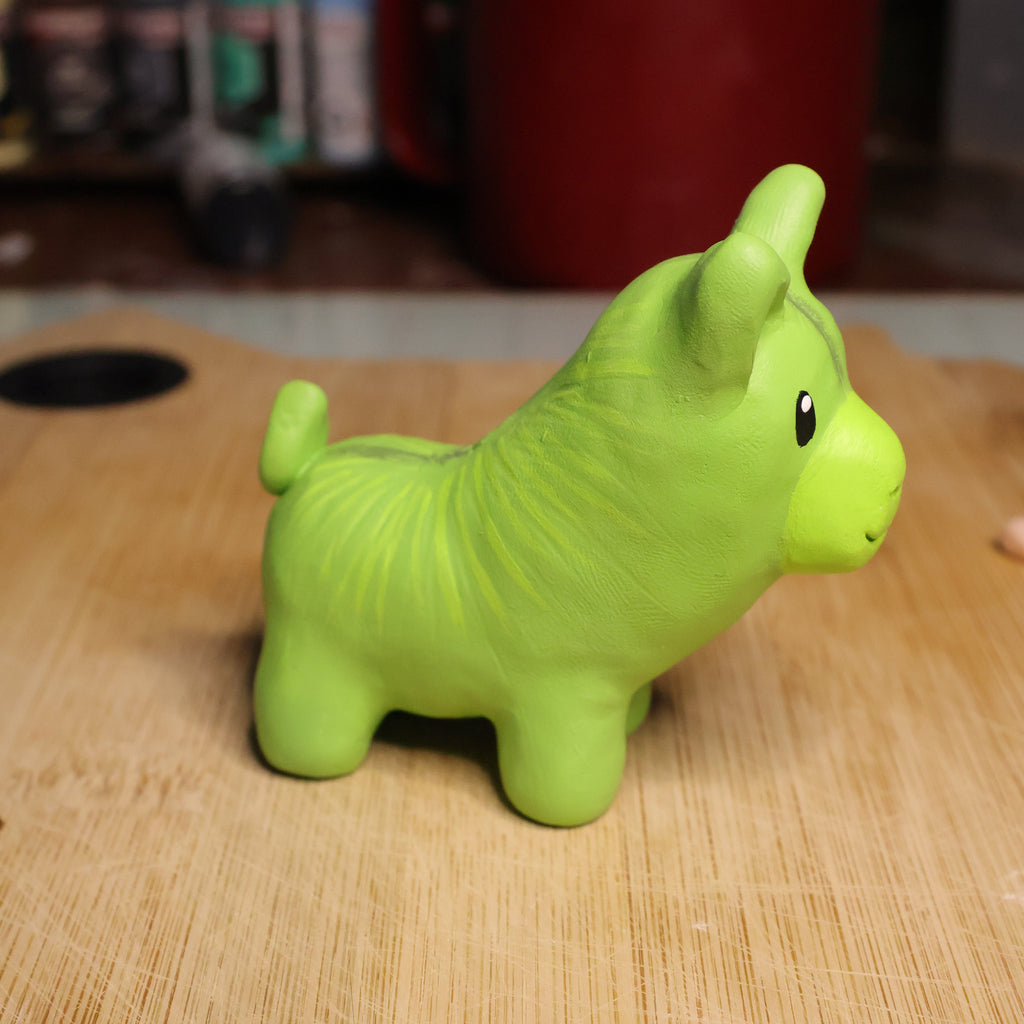 Polymer Clay Llama Bean Figurine