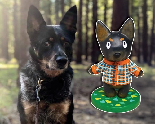 Custom Animal Crossing Figurine
