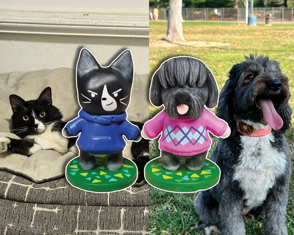 Custom Animal Crossing Figurine
