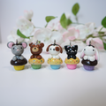 Cupcake Animal Blind Box Keychain